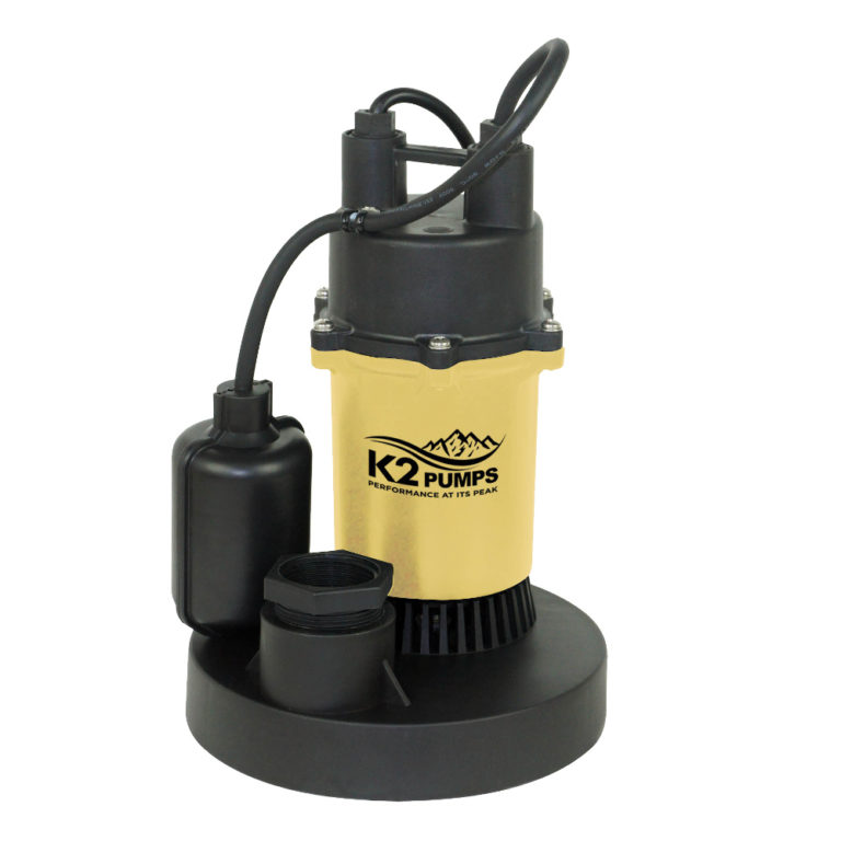 1/2 HP Sump Pump with Directin Tethered Switch K2 Pumps